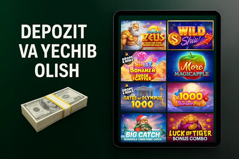 Fairpari — depozit va yechib olish